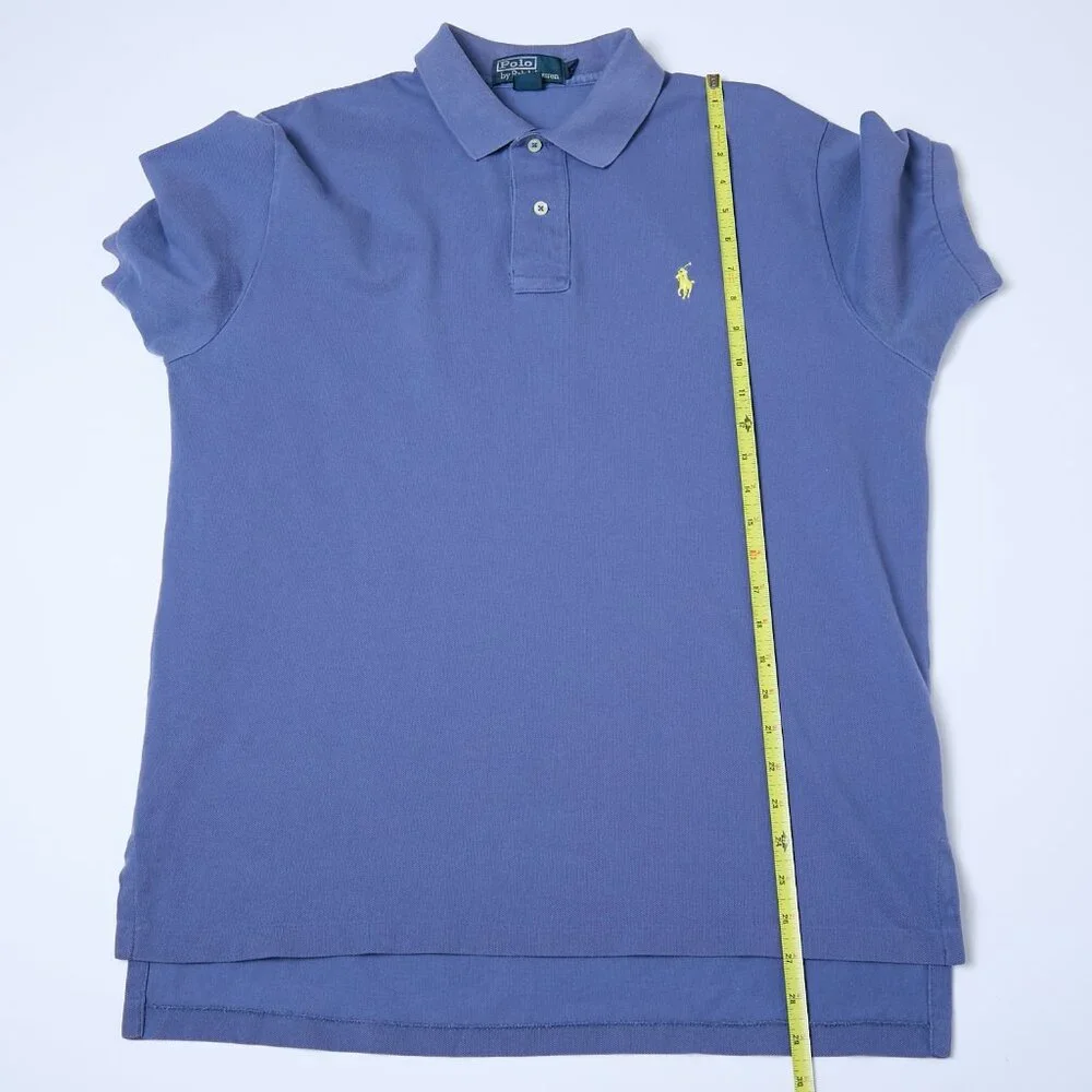 Polo Ralph Lauren Shirt Classic Timeless Preppy Blue Medium